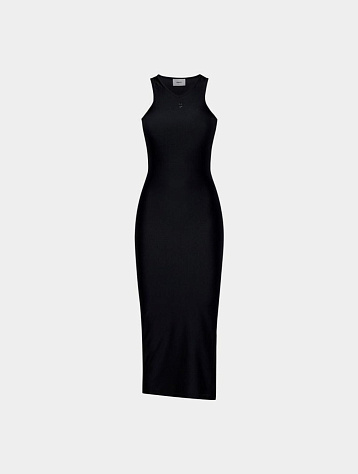 Женское платье Coperni Tank Top Dress Black/Lilac