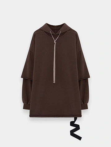 Худи RICK OWENS DRKSHDW Tommy Hustler Dust