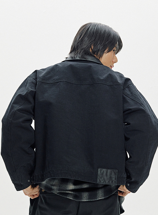 Куртка FrizmWORKS Heavy Canvas Destroyed Black