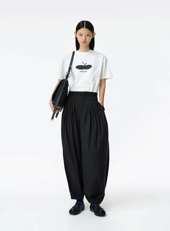 Футболка ADERERROR Press Apple Product. 47 Off White