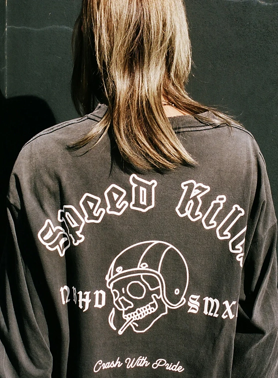 Лонгслив SAINT MXXXXXX x NEIGHBORHOOD Speed Kills Black