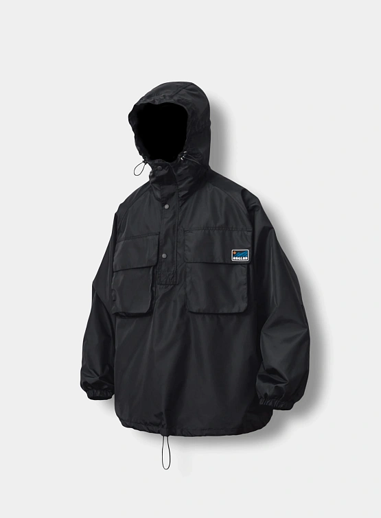 Анорак ANGLAN Double Pocket Mountain Anorak Black