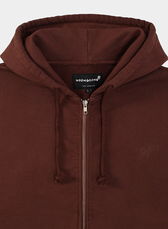 Зип-худи Noon Goons High Tide Hoodie Brown