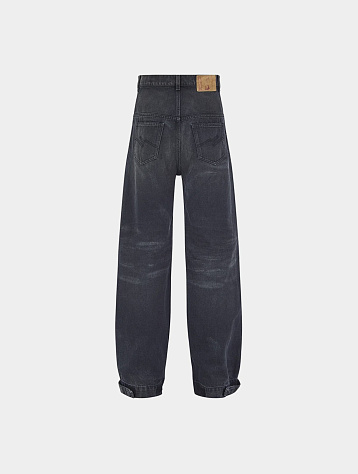 Джинсы Martine Rose Wide Leg Cowboy Wash