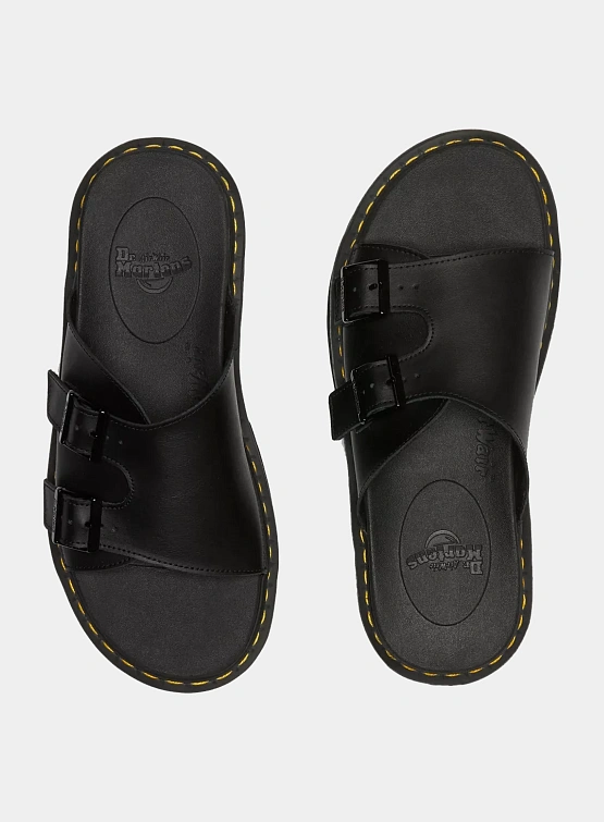 Сандалии Dr. Martens Dax Hydro Leather Slide Black