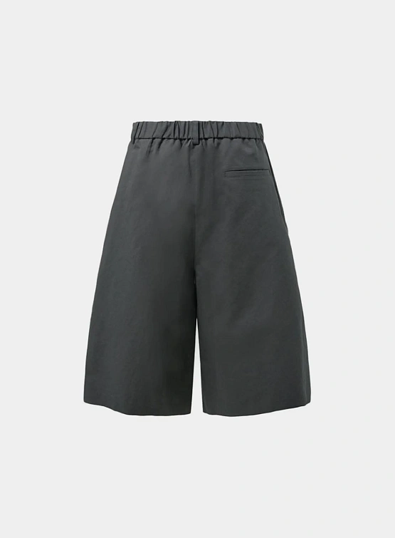 Шорты AMOMENTO Wide Bermuda Charcoal