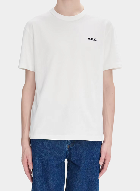 Футболка A.P.C. Boxy Petit VPC Blanc Dark