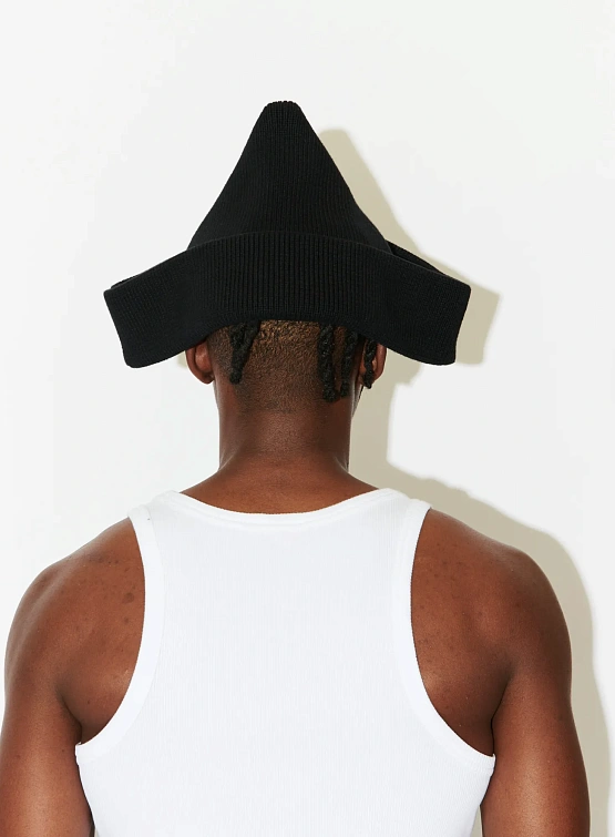 Шапка Charles Jeffrey Loverboy Paper Boat Black