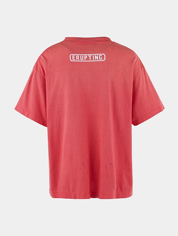 Футболка SAINT MXXXXXX SS Tee Erupting Pink Red