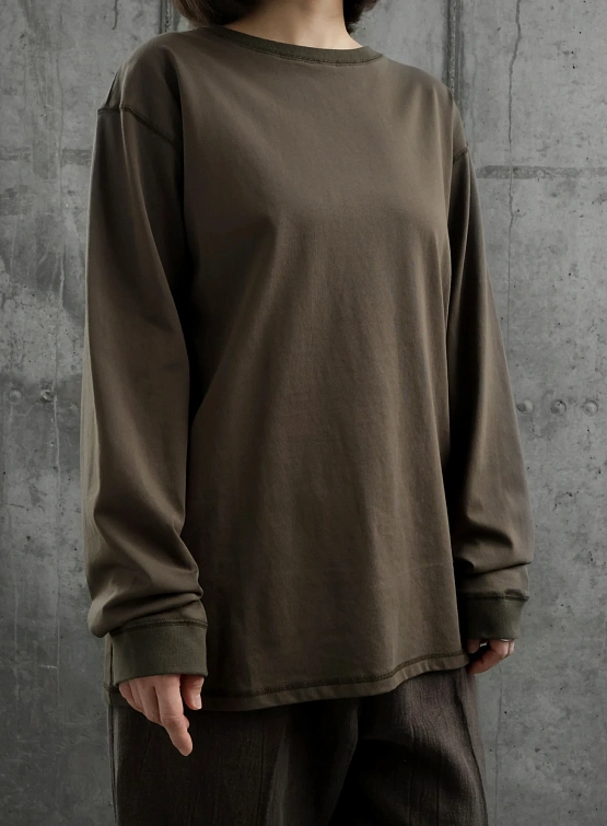 Лонгслив Satta Organic Longsleeve Charcoal