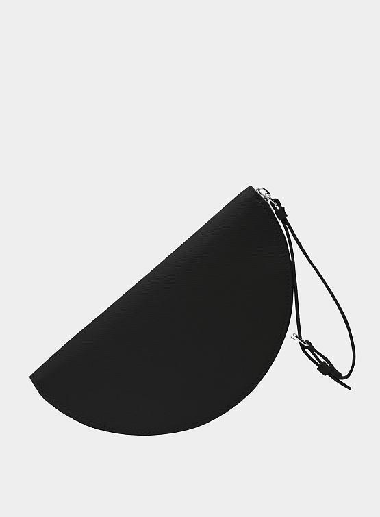 Женский клатч Maison Margiela Half-Moon Leather Black