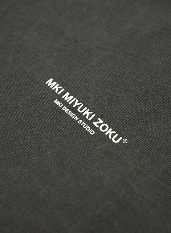 Лонгслив MKI MIYUKI ZOKU Design Studio L/S Pigment Black