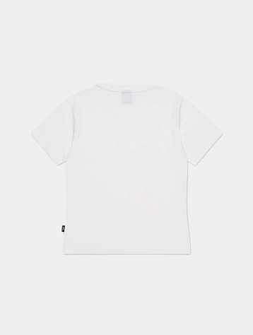 Женская футболка LMC WM Sketch Doodle Cropped White