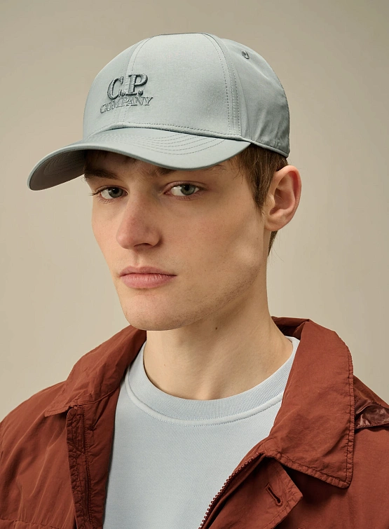 Кепка C.P. Company Chrome-R Logo Cap Stormy Weather
