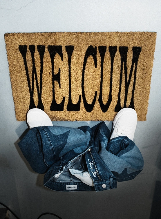 Ковер Carne Bollente Welcum Home Natural