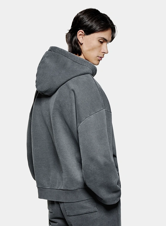 Зип-худи MKI MIYUKI ZOKU Uniform Zip Hoody Pigment Black