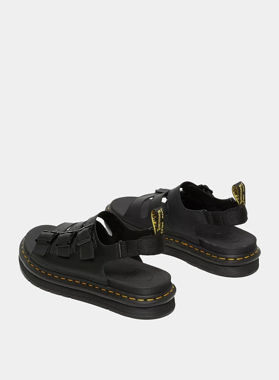 Сандалии Dr. Martens Soloman Hydro Leather Black