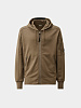 Зип-худи C.P. Company Diagonal Raised Fleece Walnut