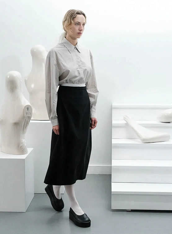 Женская рубашка AMOMENTO Oversized Shirts Stripe