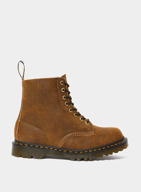 Ботинки Dr. Martens 1460 Pascal Shearling Ankle Boots Chestnut