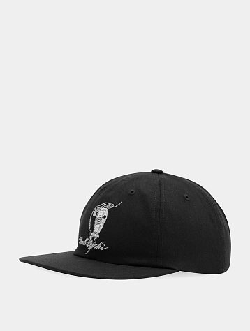 Кепка MAHARISHI 1454 Year  Of The Snake 6 Panel Black