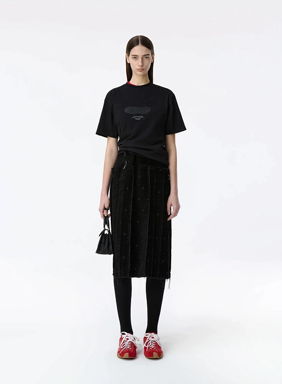 Футболка ADERERROR Press Apple Product. 47 Black