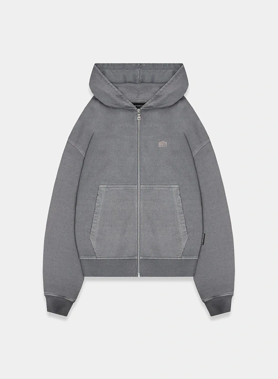 Зип-худи RETERNITY Signe Washed Grey