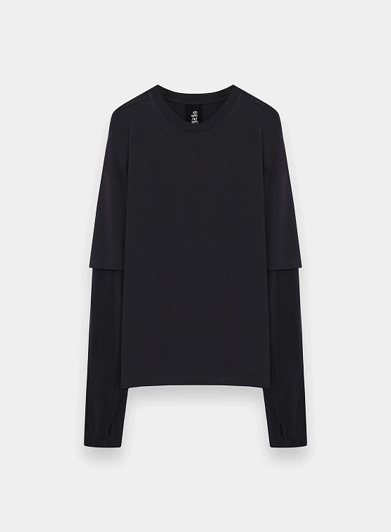 Лонгслив thom/krom M TS 801 Iron Grey