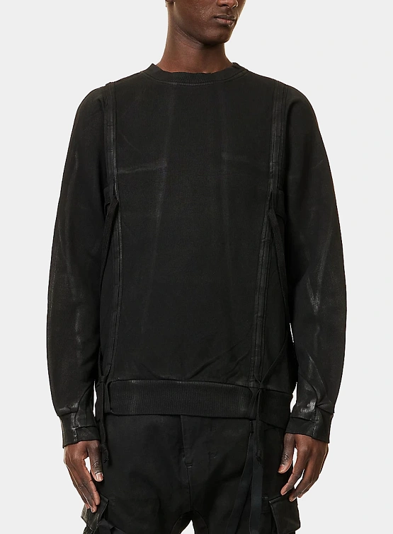 Свитшот Boris Bidjan Saberi Pull5 Dark Grey