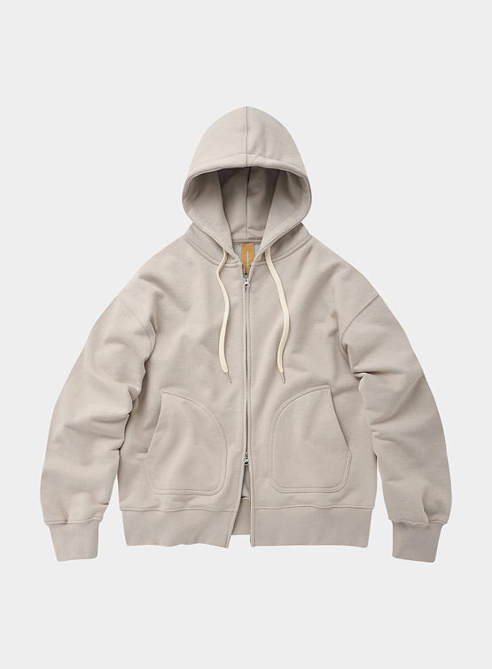 Зип-худи FrizmWORKS Og Heavyweight Hood Taupe