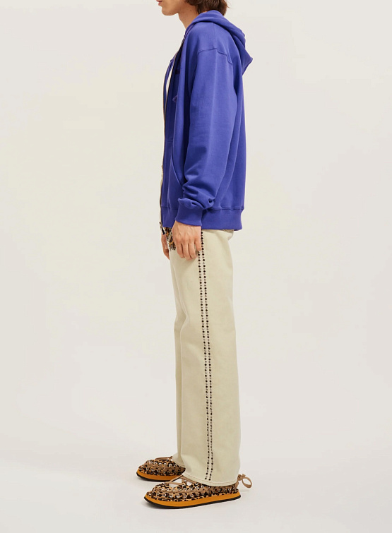 Зип-худи Bluemarble Logo Zipped Hoodie Purple