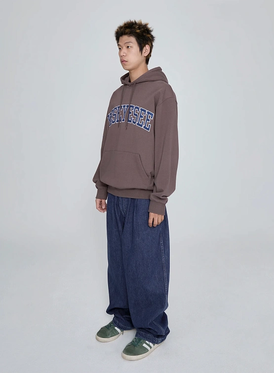 Худи YESEYESEE Arch Logo Hoodie Cocoa