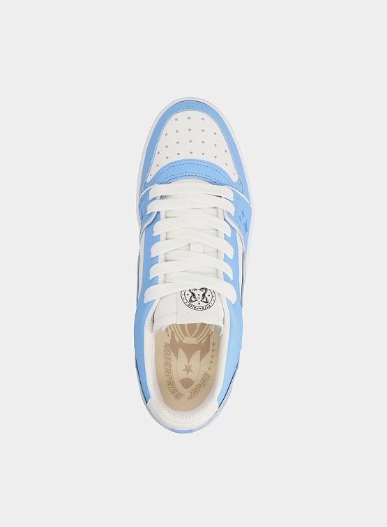 Кеды Enterprise Japan Ej Egg Rocket Low White/Sky
