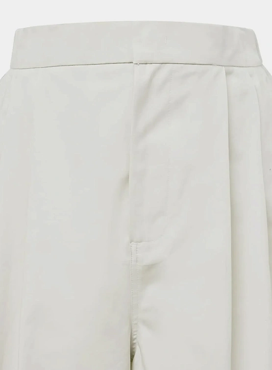 Шорты AMOMENTO Two Tuck Wide Ivory