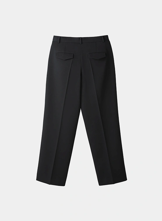 Брюки Recto Double Pleated Wide Black