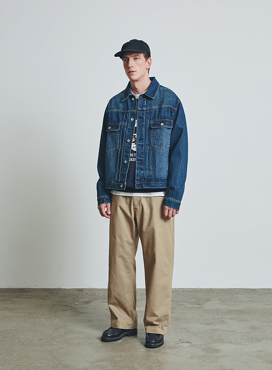 Кепка Uniform Bridge Herringbone Twill Ball Cap Black