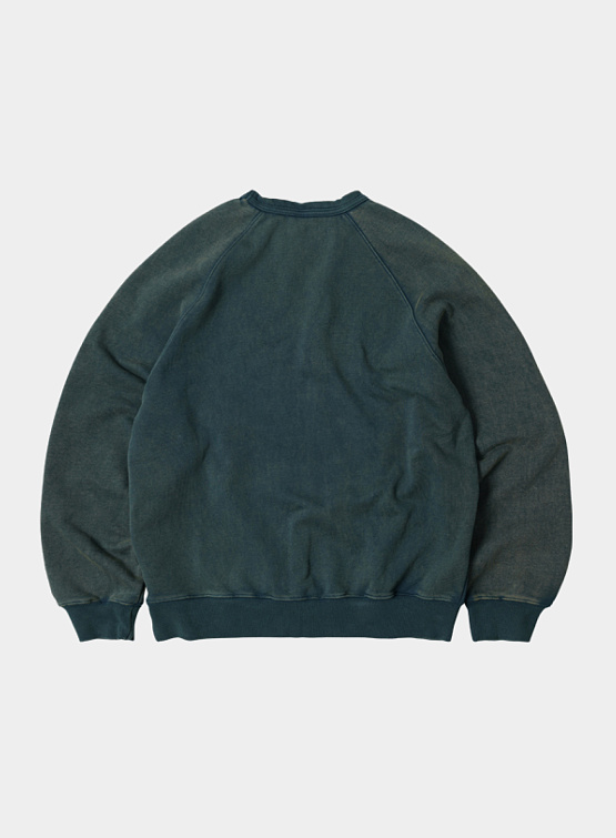 Свитшот FrizmWORKS OG Vintage Dyeing Dark Green