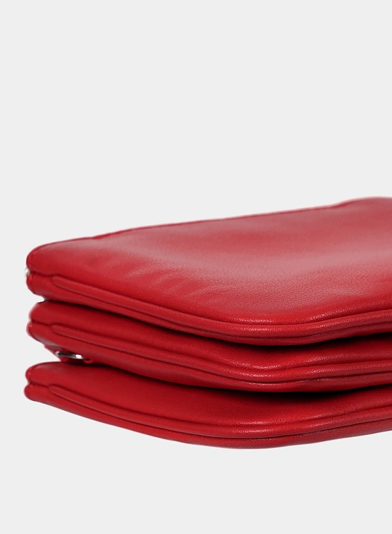 Женская сумка STAND OIL Cookie Accordion Red