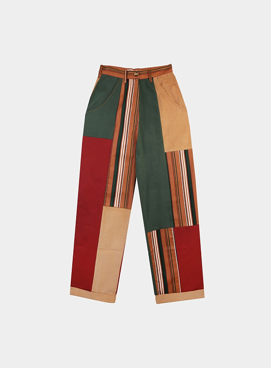 Женские брюки LF Markey Rhode Trousers Patchwork Stripe