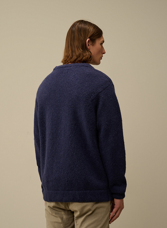 Свитер C.P. Company Alpaca Soft Knit Estate Blue