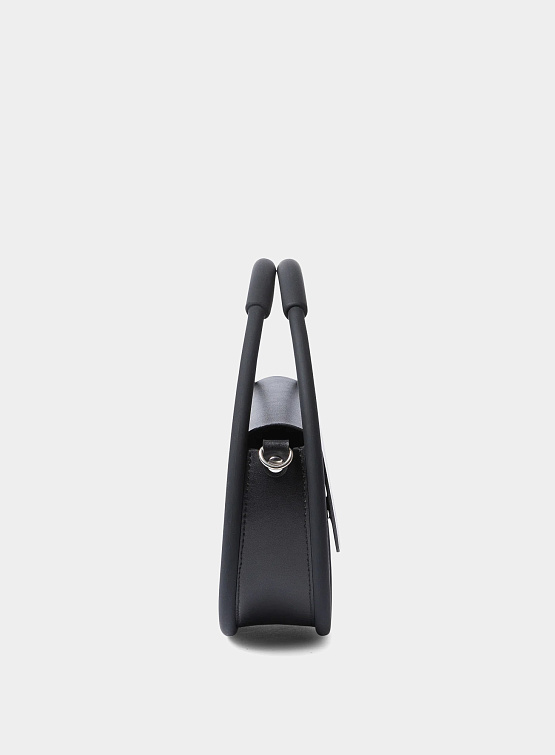 Сумка nana-nana Hoop Recycled Leather Bag Black