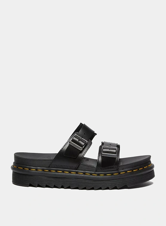 Сандалии Dr. Martens Myles Brando Buckle Slide Black