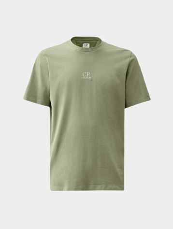 Футболка C.P. Company 24/1 Jersey Three Agave Green