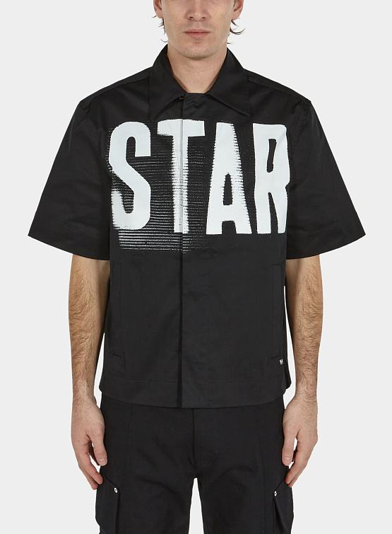 Рубашка 1017 ALYX 9SM Mark Flood S/s Zip Shirt