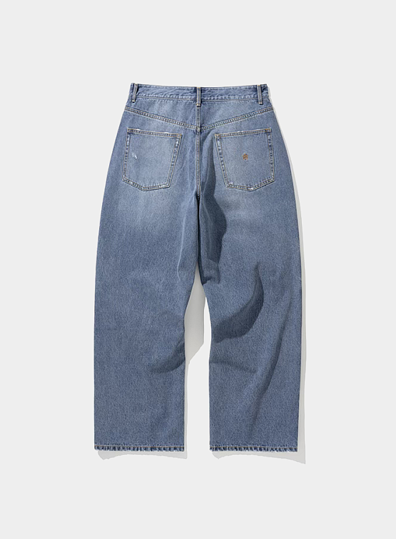 Джинсы Uniform Bridge AE 5p Denim 12oz Washed Indigo