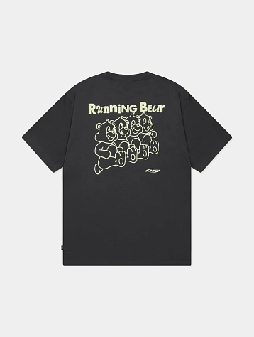 Футболка LMC Running Bear Tee Charcoal