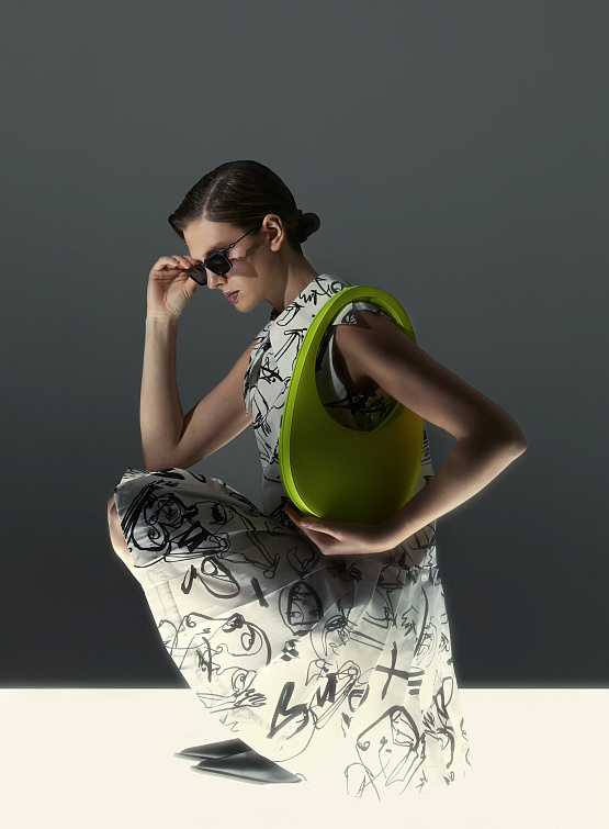 Сумка Coperni Swipe Bag Lime