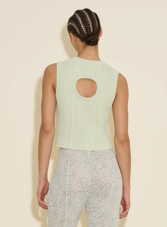 Женский жилет HOLZWEILER Cumo Cropped Knit Lt. Green mix
