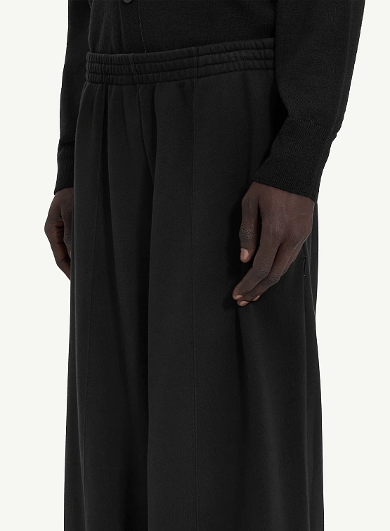 Брюки MM6 Maison Margiela Loose Wide Leg Black