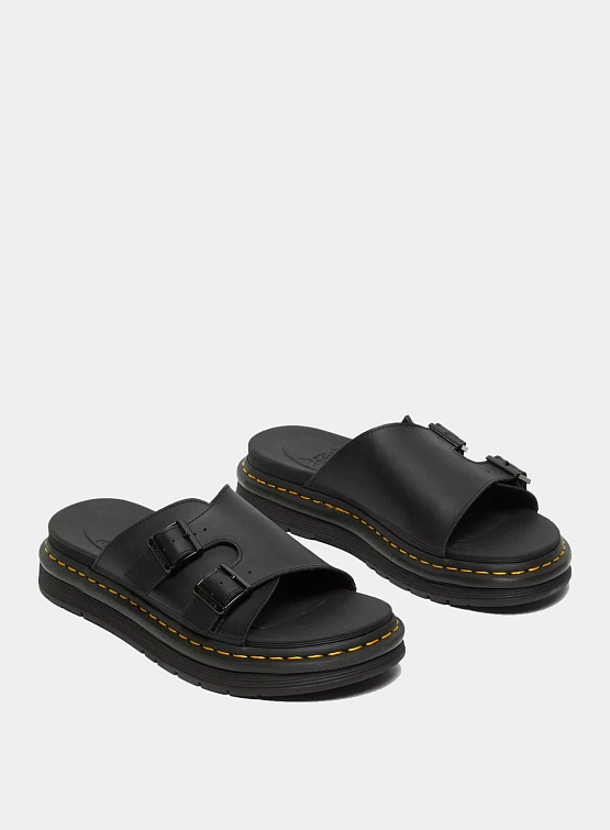 Сандалии Dr. Martens Dax Hydro Leather Slide Black